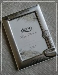RAMKA srebrna Dono CHRZEST ŚWIĘTY DS103/10 + grawer