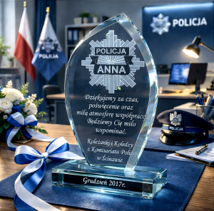 STATUETKA OWAL G010 - Emerytura