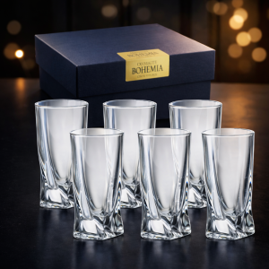 Bohemia KIELISZEK do likieru zestaw 6 szt. - NA KAŻDĄ OKAZJĘ