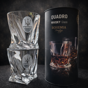 Bohemia SZKLANKI do whisky TUBA zestaw 2 szt. - KIEROWCA/AUTO/Z LOGO MARKI