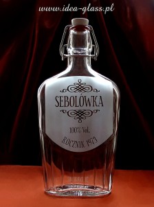 BUTELKA FLASCHETTA 0,5 l - Urodziny/Imieniny