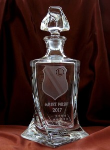 Bohemia KARAFKA QUADRO 0,85 l - Kibic/Piłka nożna